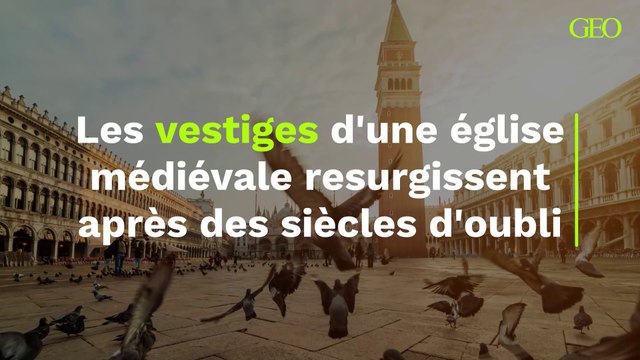 Les vestiges d'une église médiévale resurgissent après des siècles d'oubli