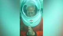 Watch: Narendra Modi dives to pray underwater at ‘lost’ temple in Gujarat