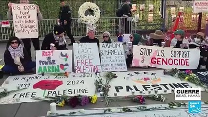 Guerre à Gaza : un soldat américain s'est immolé devant l'ambassade israélienne