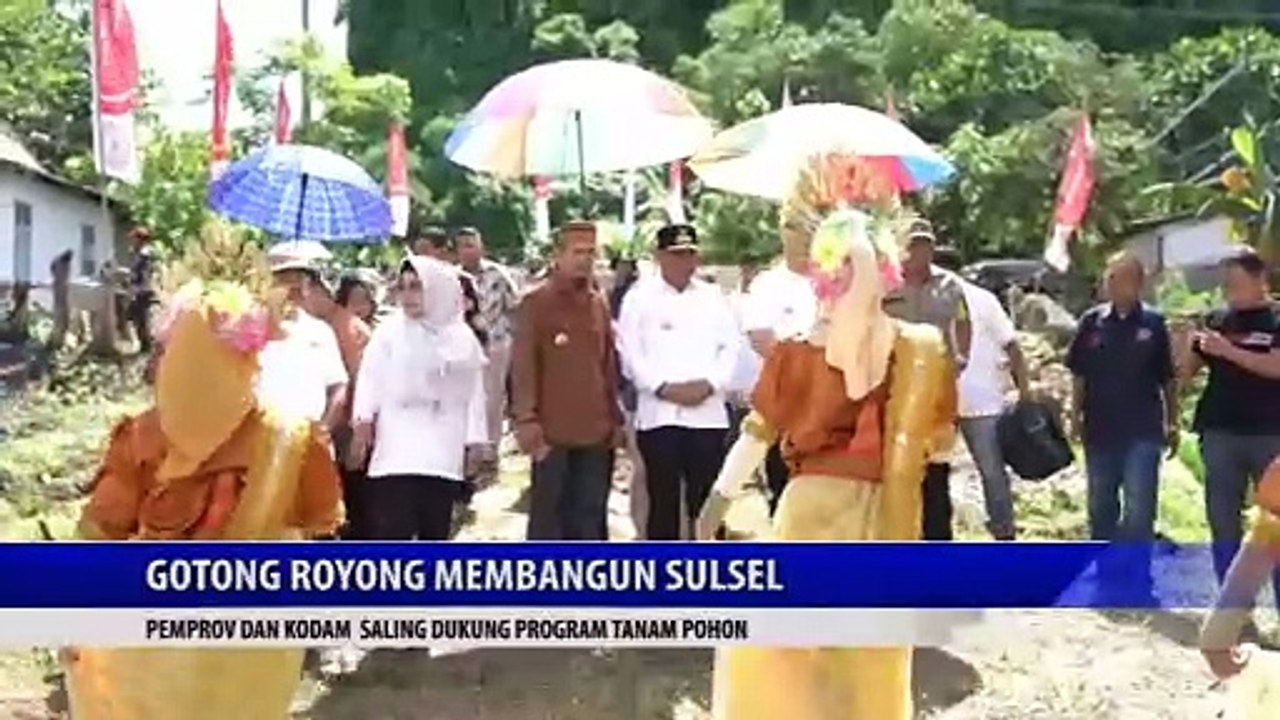 PEMPROV DAN KODAM  SALING DUKUNG PROGRAM TANAM POHON