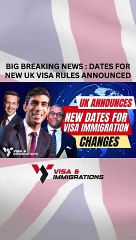 Dates for Upcoming UK Visa Regulations Unveiled  UKVI News 2024