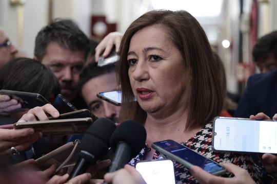 Armengol muestra su asco por el 'caso Koldo' y niega que esté afectada por corrupción
