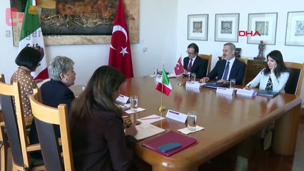 Bakan Fidan'ın Meksika temasları