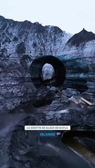 La grotte de glace de Katla en Islande 