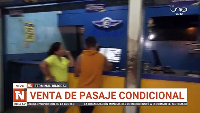 Venta de pasajes condicional a Trinidad por bloqueos