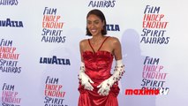 Clark Backo 2024 Film Independent Spirit Awards Blue Carpet