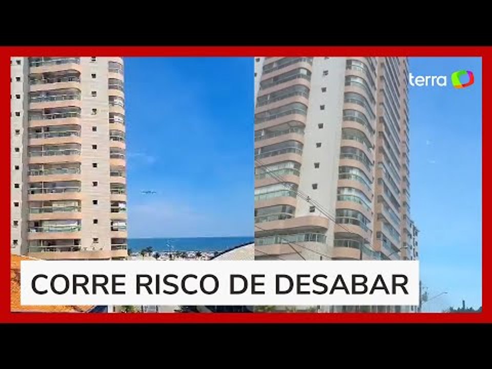 Prédio de 19 andares é evacuado no litoral paulista após 'colapso estrutural'