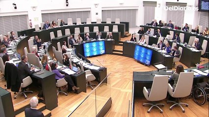 Interrumpen el pleno del Ayuntamiento de Madrid pidiendo justicia por los fallecidos en residencias