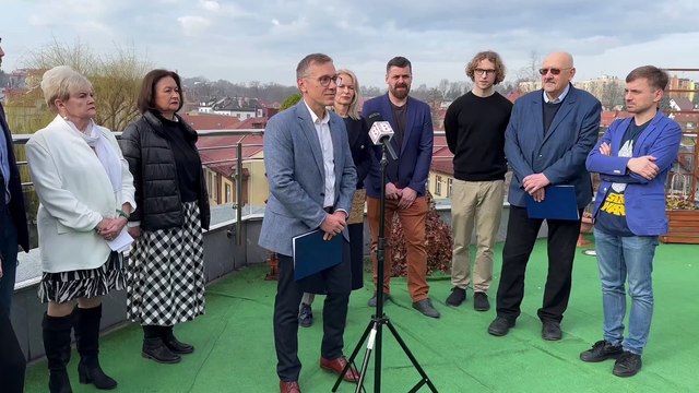 Bochnia - Filip Pach kandydat na burmistrza rozpoczyna kampanię wyborczą