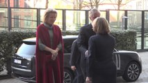 Visite du Roi et de la Reine à Europol à la Haye, en présence de la ministre Annelies Verlinden