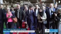 Salon de l'Agriculture: Gabriel Attal est arrivé ce matin dans un calme qui contrastait avec le tumulte qui avait accompagné son inauguration samedi par Emmanuel Macron