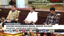 Jokowi Dikabarkan Masuk Golkar, Airlangga: Jokowi Milik Semua Partai