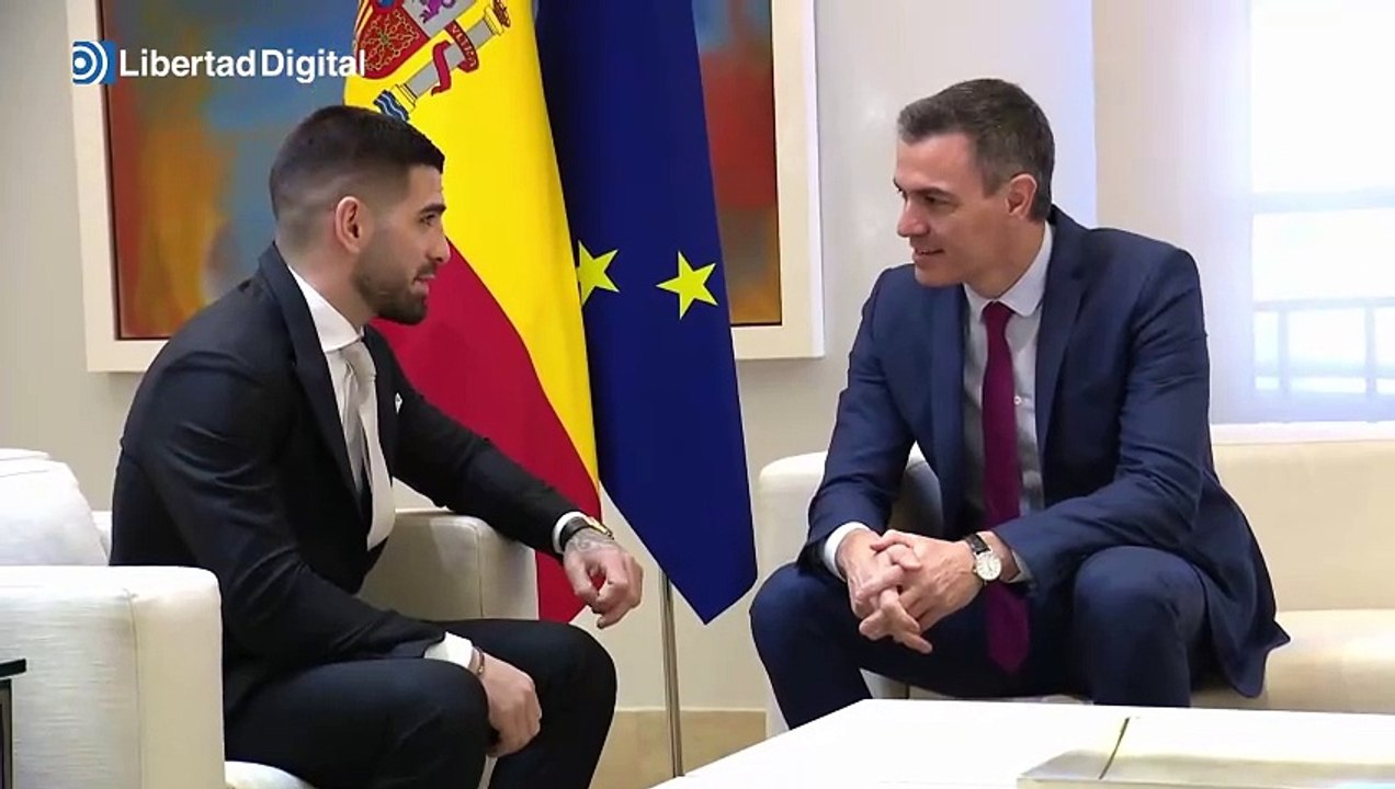 Ilia Topuria visita la Moncloa
