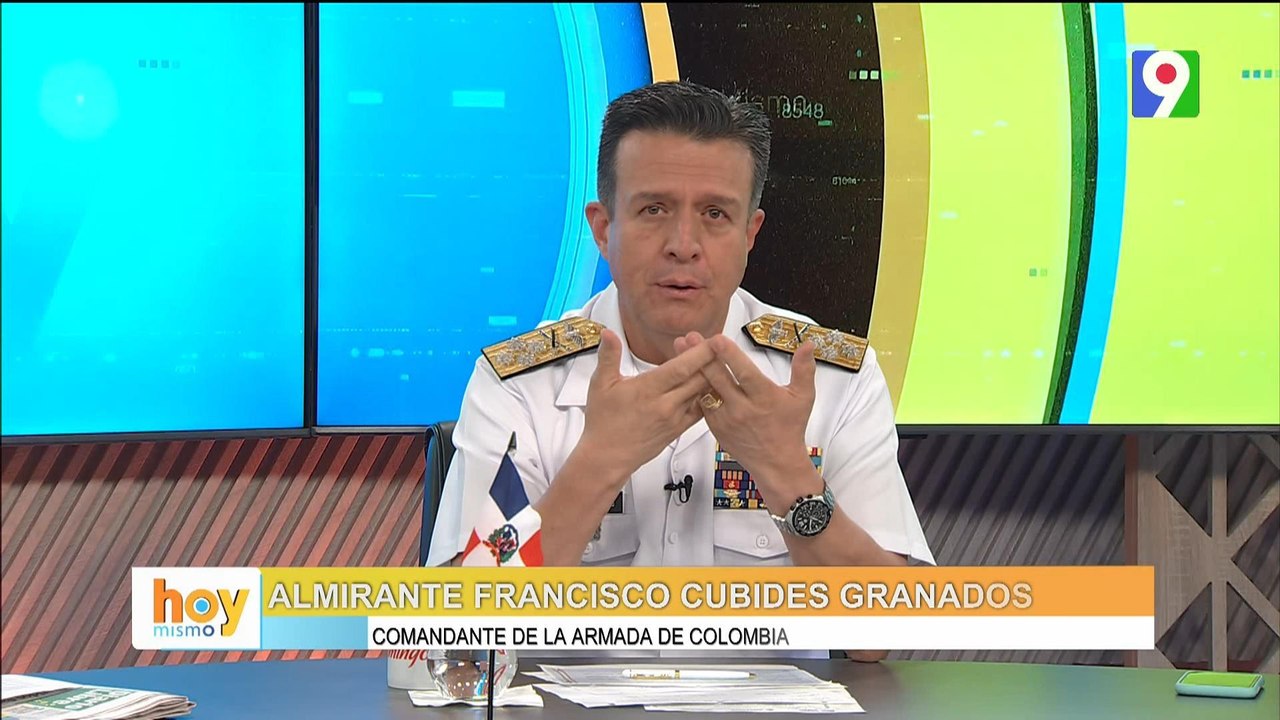 Armada Dominicana y Colombiana unen fuerzas para combatir la delincuencia marítima | Hoy Mismo