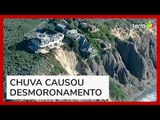 Deslizamento de terra deixa mansões 'tombadas' à beira do precipício na Califórnia