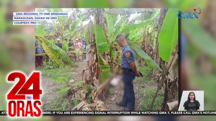 8-anyos na babae, patay nang matagpuan sa damuhan; suspek, arestado | 24 Oras