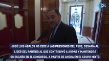 Ábalos se va al Grupo Mixto: «Con tanta presión, el PSOE no me ha dejado otra»