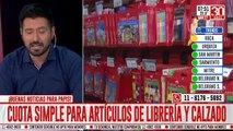 Cuota Simple para artículos de librería y calzado