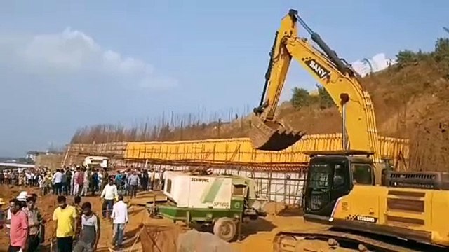 NMDC प्लांट में बड़ा हादसा, चट्टान धंसने से 6 मजदूर दबे, दो के शव बरामद