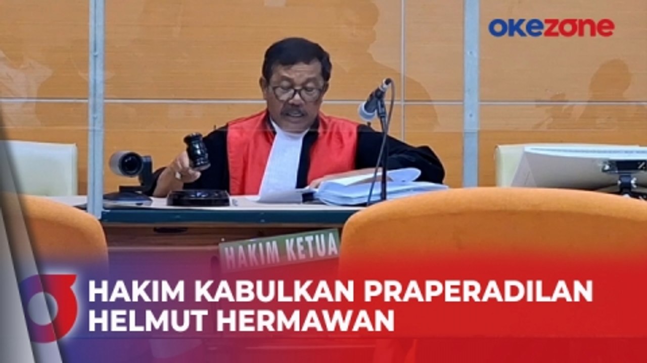 Praperadilan Helmut Hermawan Dikabulkan, Status Tersangkanya Gugur