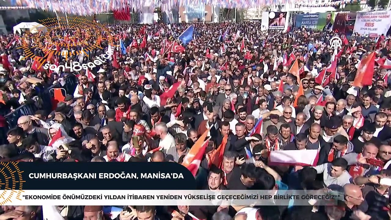 AK Parti, Manisa'da miting düzenledi
