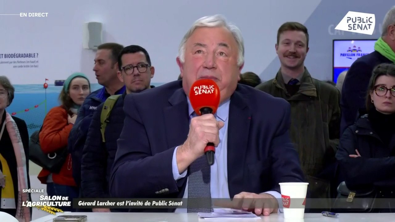 Agriculteurs en colère : "Méfions-nous des annonces en bras de chemise", met en garde Gérard Larcher