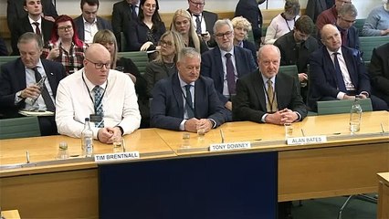 Alan Bates tells MPs Post Office culture ‘hasn’t changed’