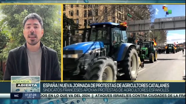 Agricultores catalanes convocan nueva jornada de huelgas