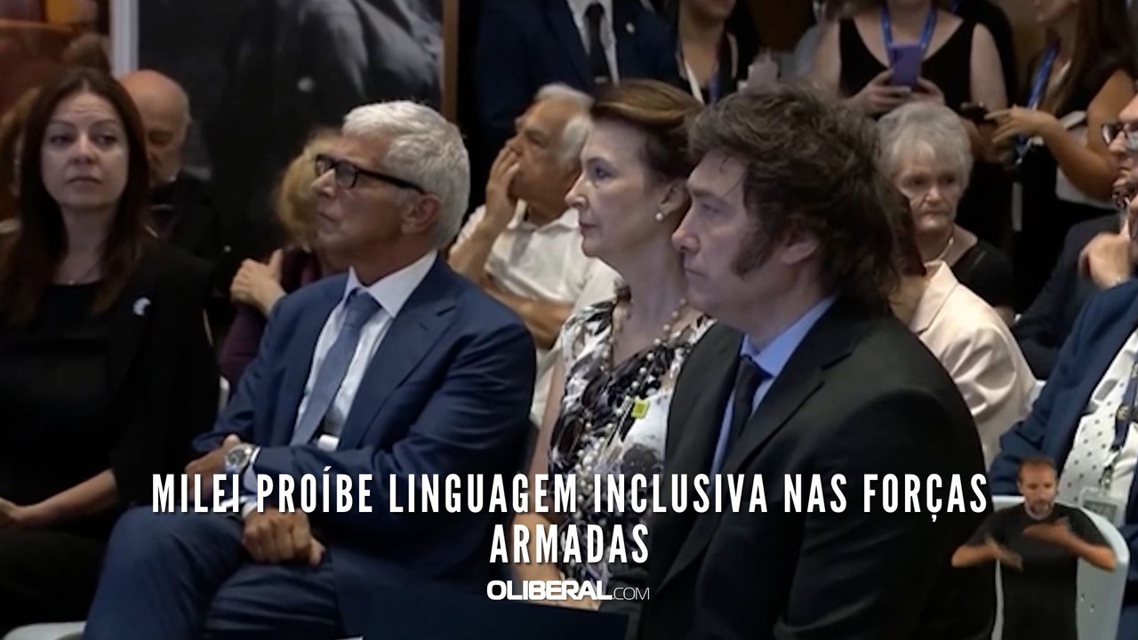 Milei proíbe linguagem inclusiva nas Forças Armadas