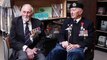Two D-Day veterans 