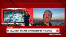 Reed Timmer tracking severe weather in Midwest