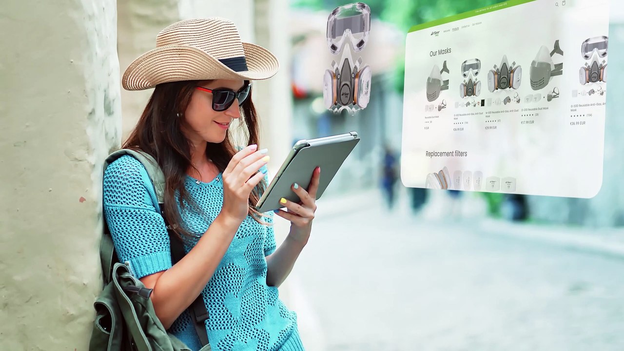 Ecommerce Store Product Selection Compositing & VFX | AirGearPro