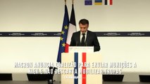 Macron anuncia coalizão para enviar munições a Kiev e não descarta mobilizar tropas