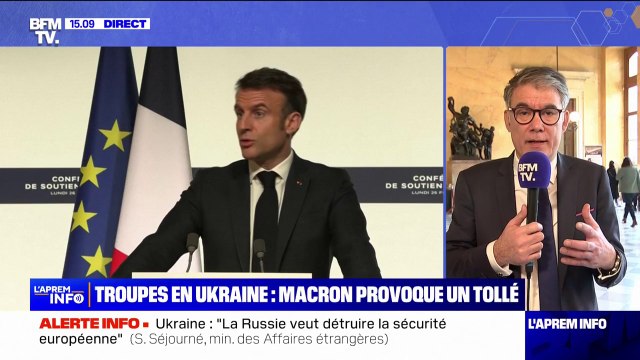 Ukraine: Nous devons maintenir notre soutien dans la durée , répond Stéphane Séjourné, ministre des Affaires étrangères