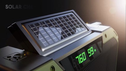 Hand Crank BT Speaker Product Review Video | AirGearPro