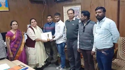 MGM College student got third place in state level youth festival
