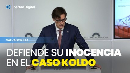 Salvador Illa declarará "las veces que haga falta" para defender su inocencia