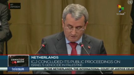 ICJ concluded public proceedings on Israel genocide in Palestine