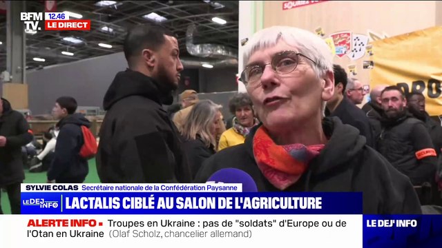 Salon de l'agriculture: Le stand de Lactalis à nouveau vivement pris pour cible