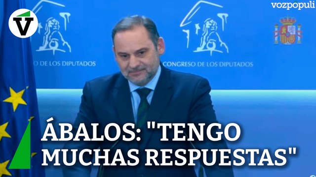 Ábalos amenaza: Tenéis muchas preguntas y yo tengo muchas respuestas...