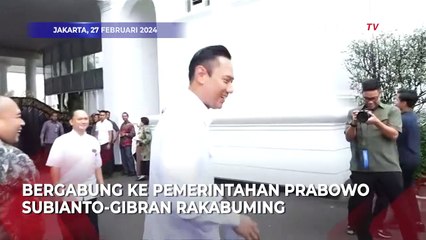 Respons AHY soal Peluang PPP Merapat ke Prabowo-Gibran