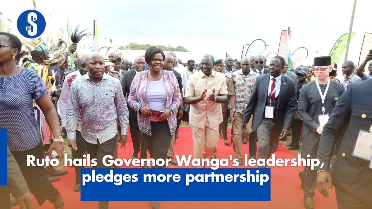 Ruto hails Governor Wanga's leadership, pledges more partnership