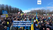 Germania: manifestazioni pro Ucraina a due anni dall'invasione russa