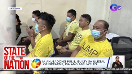 Isa sa anim na pulis na akusado sa pagpatay kay Jemboy Baltazar, guilty sa mas mababang kaso na Homicide | SONA
