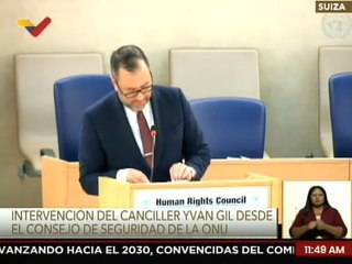 Venezuela ratifica su compromiso de trabajar estrechamente con la ONU en defensa de los DD. HH.