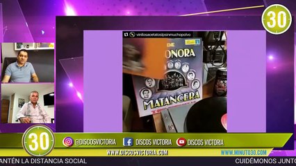 Julián Quintero, gerente de Discos Victoria, en exclusiva por Minuto 30