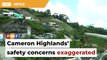 Safety concerns due to landslides on Cameron Highlands exaggerated, business owners say