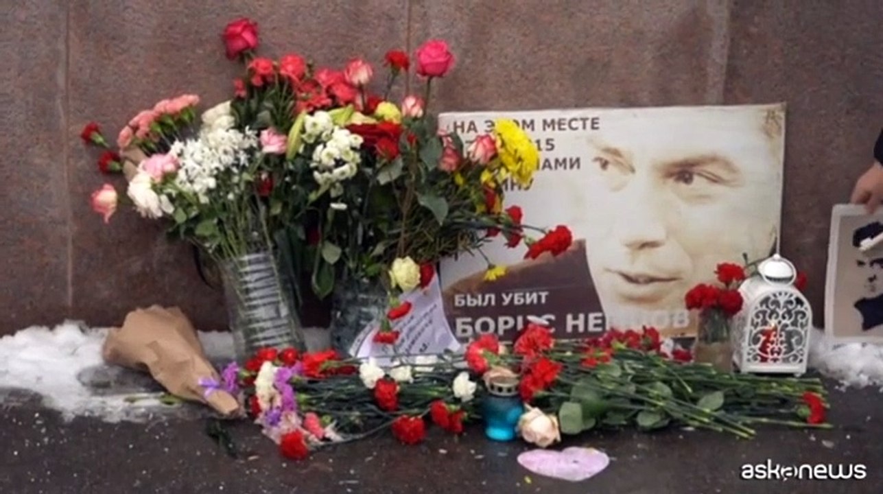 Boris Nemtsov, Mosca ricorda la morte del polit...
