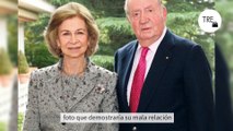 Distancia entre Juan Carlos y doña Sofía en Londres: la foto que demostraría su mala relación