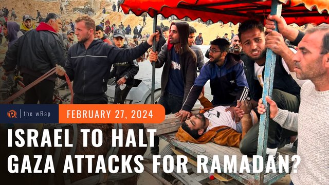 Biden says Israel agrees to stop Gaza attacks for Ramadan as Hamas mulls draft truce proposal